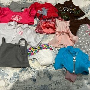 Lot American girl and others cloths lot mixes
